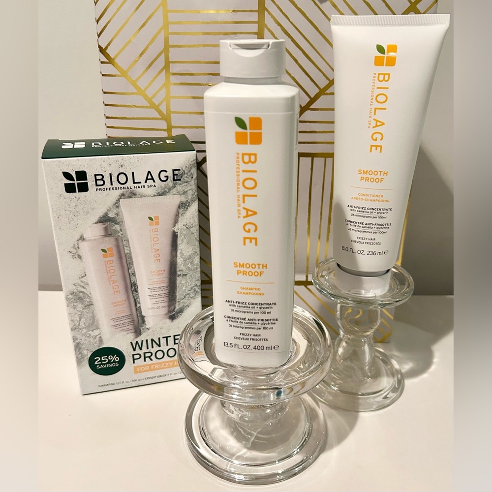 ✨ Biolage SmoothProof Shampoo + Conditioner Set | New in Box | Full Size Duo ✨